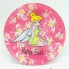 Assiette La Fée Clochette Tinker Bell Disney Verre Rose