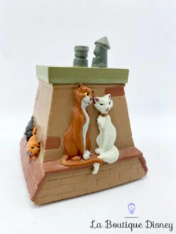 Boite Résine Les Aristochats Disney Vintage Cheminée Duchesse O'Malley Marie Toulouse Berlioz