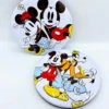 Ensemble Boites Métal Mickey Et Ses Amis Disney Rond Chocolats Pralinés Rétro Vintage
