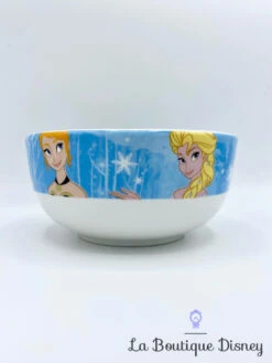Bol Anna Elsa La Reine Des Neiges Disney Frozen Bleu