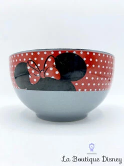 Bol Minnie Mouse Pois Disney Mug Gris Rouge Noir