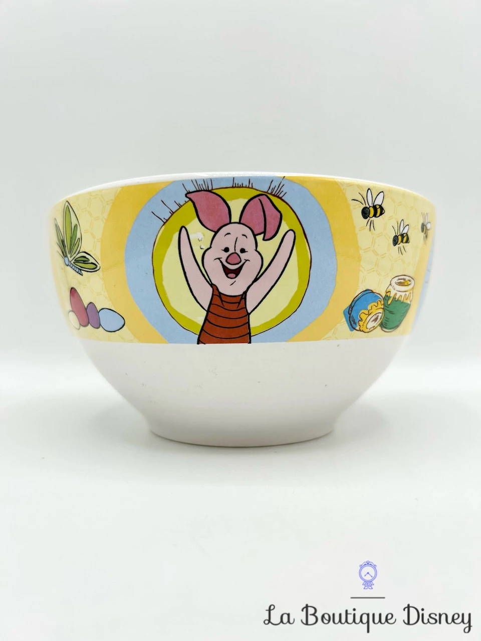 Bol Winnie L'ourson Et Ses Amis Disney Mug BBB Tigrou Porcinet Bourriquet Jaune – Image 3