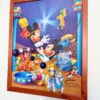 Cadre Mickey Et Ses Amis Cirque Disney Affiche Tableau Vintage