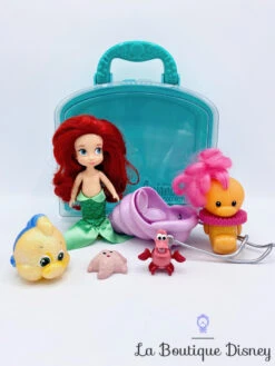 Ensemble De Jeu Coffret Mini Poupée Ariel Animators Collection Disney Store La Petite Sirène Valise