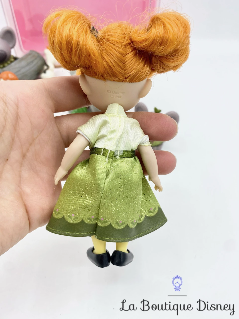 Ensemble De Jeu Coffret Mini Poupée Anna La Reine Des Neiges Animators Collection Disney Store Valise – Image 3