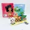 Ensemble De Jeu Coffret Mini Poupée Vaiana Animators Collection Disney Store Pop Up Environnement Valise