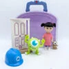 Ensemble De Jeu Coffret Mini Poupée Booh Monstres Et Cie Animators Collection Disney Store Valise