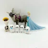 Figurines Elsa Olaf Sven Snowgies Disney La Reine Des Neiges Plastique 10 Cm