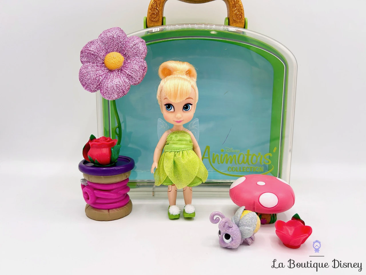 Ensemble De Jeu Coffret Mini Poupée Fée Clochette Animators Collection Disney Store Valise – Image 2
