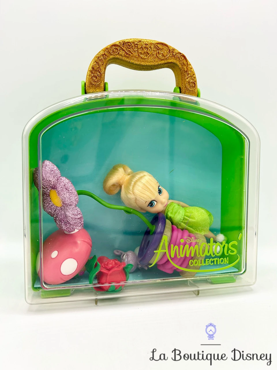 Ensemble De Jeu Coffret Mini Poupée Fée Clochette Animators Collection Disney Store Valise – Image 3