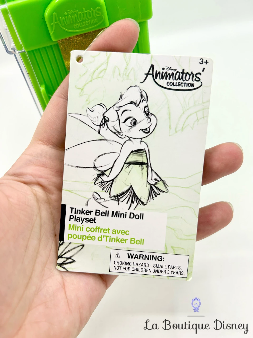 Ensemble De Jeu Coffret Mini Poupée Fée Clochette Animators Collection Disney Store Pop Up Environnement Valise – Image 4