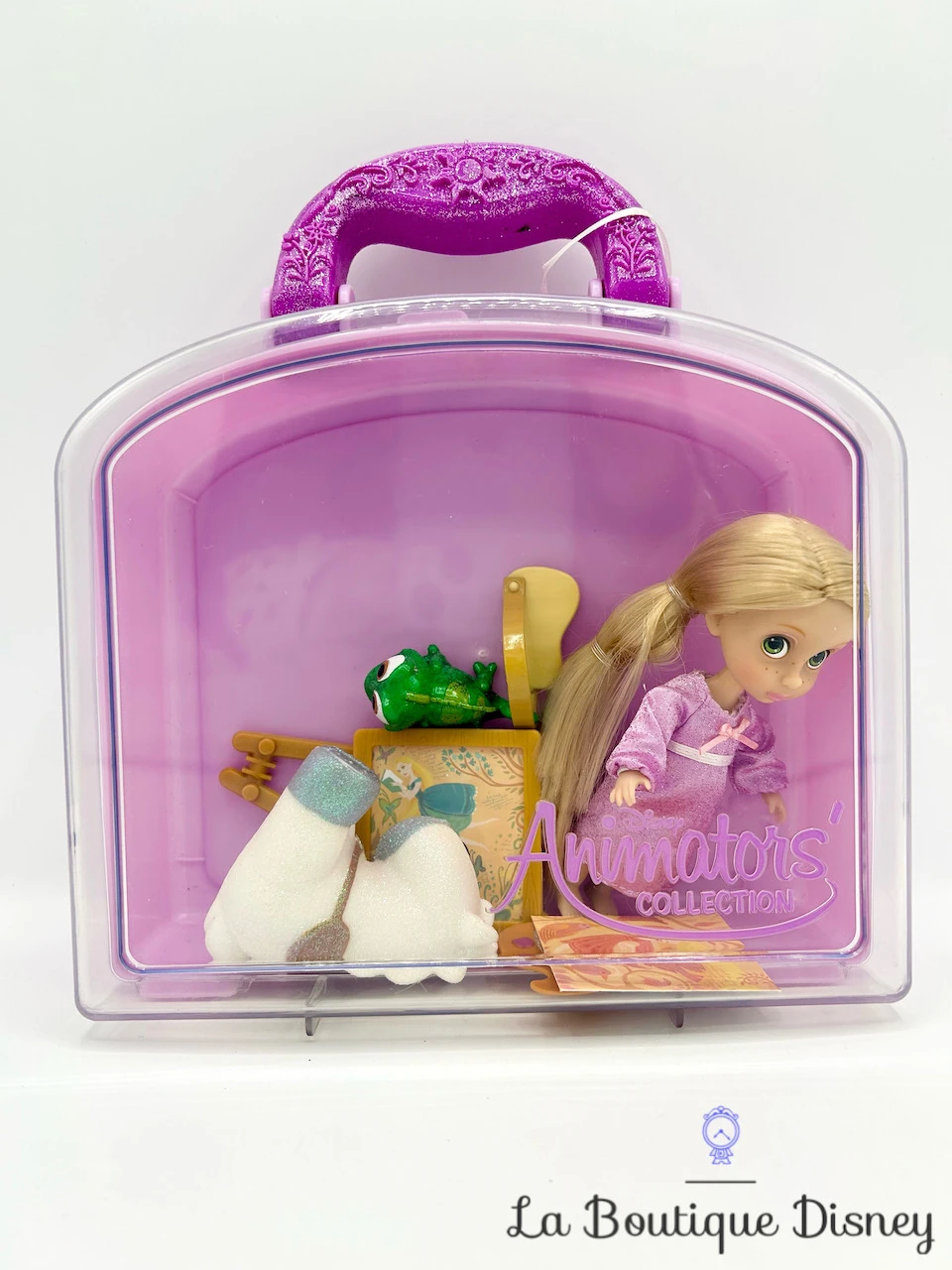 Ensemble De Jeu Coffret Mini Poupée Raiponce Animators Collection Disney Store Valise – Image 4