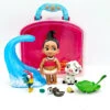 Ensemble De Jeu Coffret Mini Poupée Vaiana Animators Collection Disney Store Valise