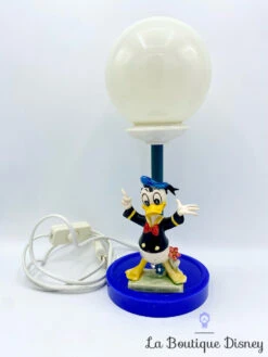 Lampe De Chevet Donald Duck Walt Disney Productions Bleu Décoration Vintage