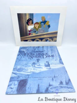 Lithographie Le Bossu De Notre Dame Exclusive Commemorative Disney Store 1997 The Hunchback Of Notre Dame Affiche