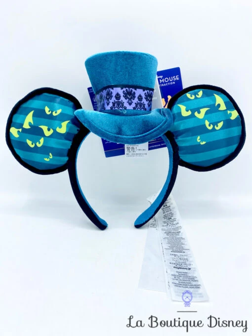 Serre Tête Oreilles Mickey Mouse The Main Attraction Série 10 Haunted Mansion Disney Store Ears Édition Limitée