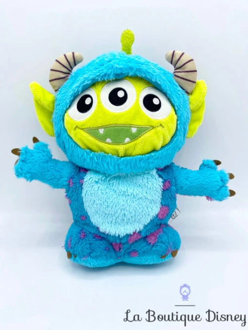 Peluche Alien Sulli Disney Toy Story Monstres Et Cie Vert Violet 26 Cm