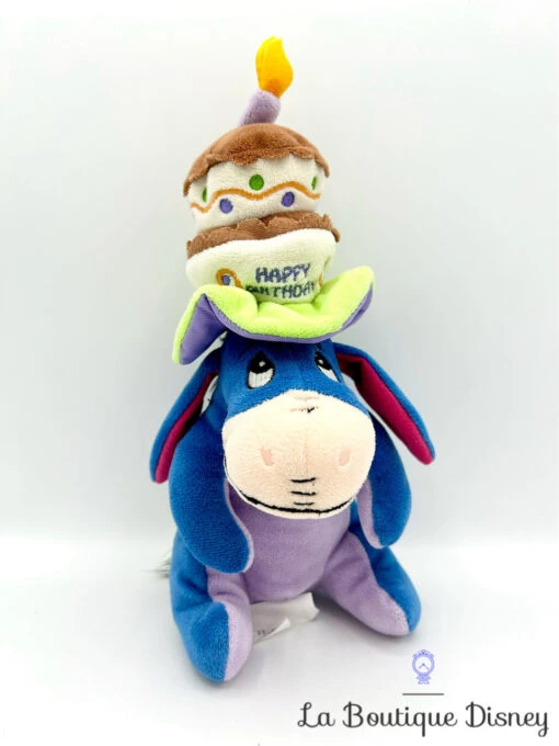 Peluche Bourriquet Happy Birthday Disney Store Birthday Eeyore Winnie L'ourson Collection Anniversaire