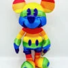 Peluche Mickey Mouse Rainbow Disney Store 2020 Arc En Ciel 41 Cm