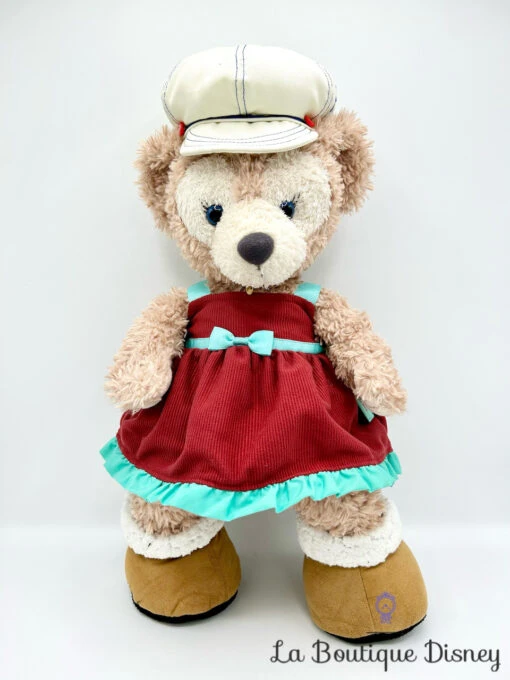 Peluche ShellieMay The Disney Bear Tokyo Disney Sea 2011 Japon Ours Robe Casquette 48 Cm