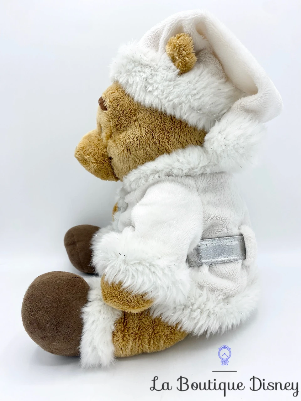 Peluche Winnie L'ourson Père Noël Blanc Disney Store Limited Edition Hotte Cadeau édition Limitée 43 Cm – Image 5