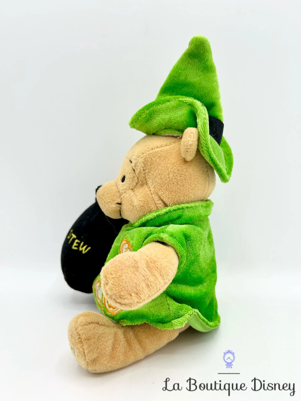 Peluche Winnie L’ourson Halloween Lumineuse Disney Store 2002 Stew Citrouilles 20 Cm – Image 3