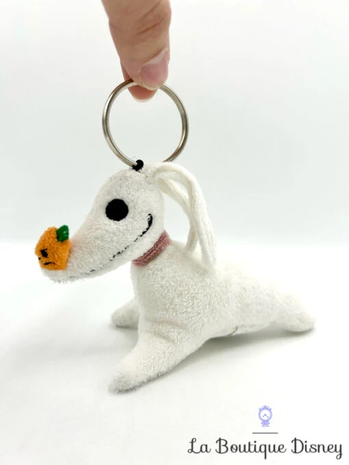 Porte Clés Zéro Peluche Chien Fantôme Disney Store L'étrange Noël De Mr Jack 10 Cm