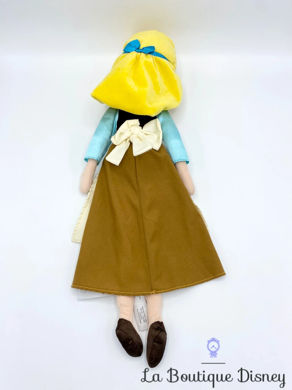 Poupée Chiffon Cendrillon Robe De Travail 70e Anniversaire Disney Store Peluche 45 Cm – Image 3