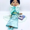 Poupée Chiffon Jasmine Hiver Disney Store Aladdin Peluche Princesse Cape Manteau 46 Cm