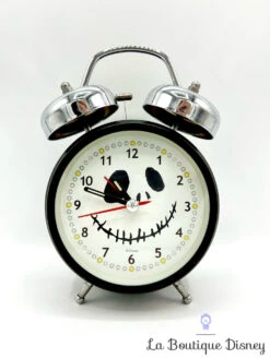 Réveil Jack Skellington L'étrange Noël De Mr Jack Disney Horloge Noir Blanc