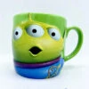 Tasse Alien Toy Story Disney Store Mug Extraterrestre Vert Oooooo Relief 3D