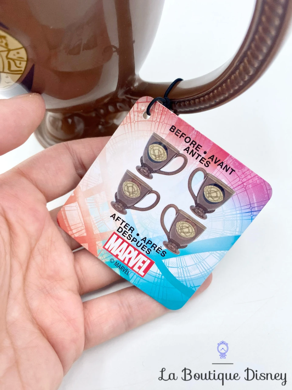 Tasse Doctor Strange In The Multiverse Of Madness Marvel Disney Store Mug ShopDisney Marron Relief 3D – Image 4