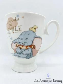 Tasse Dumbo You Make Me Smile Disney Magical Moments Mug Widdop&Co Bébé éléphant