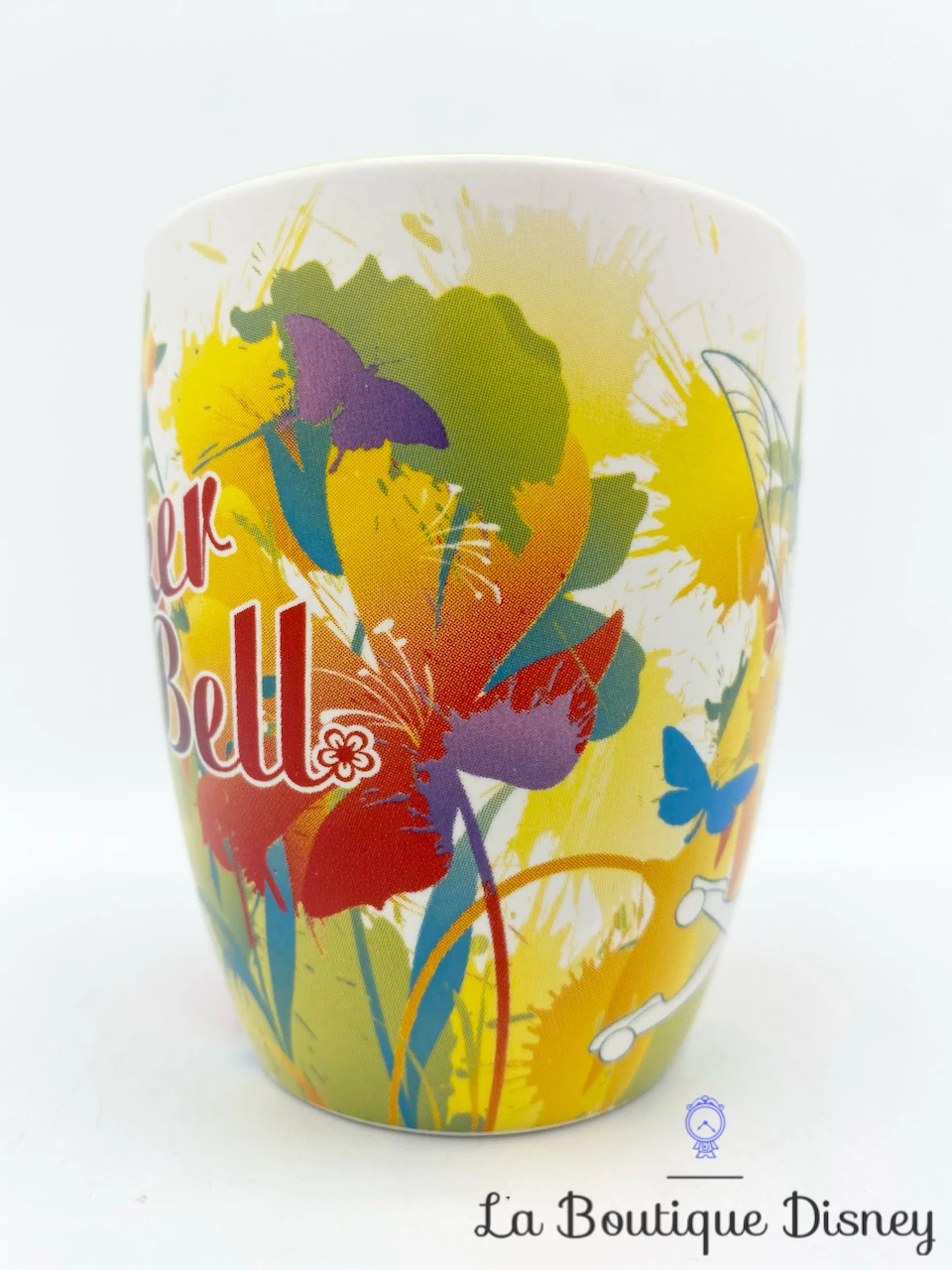 Tasse Fée Clochette TinkerBell Disney Store Mug Peter Pan Fleurs Multicolores – Image 2
