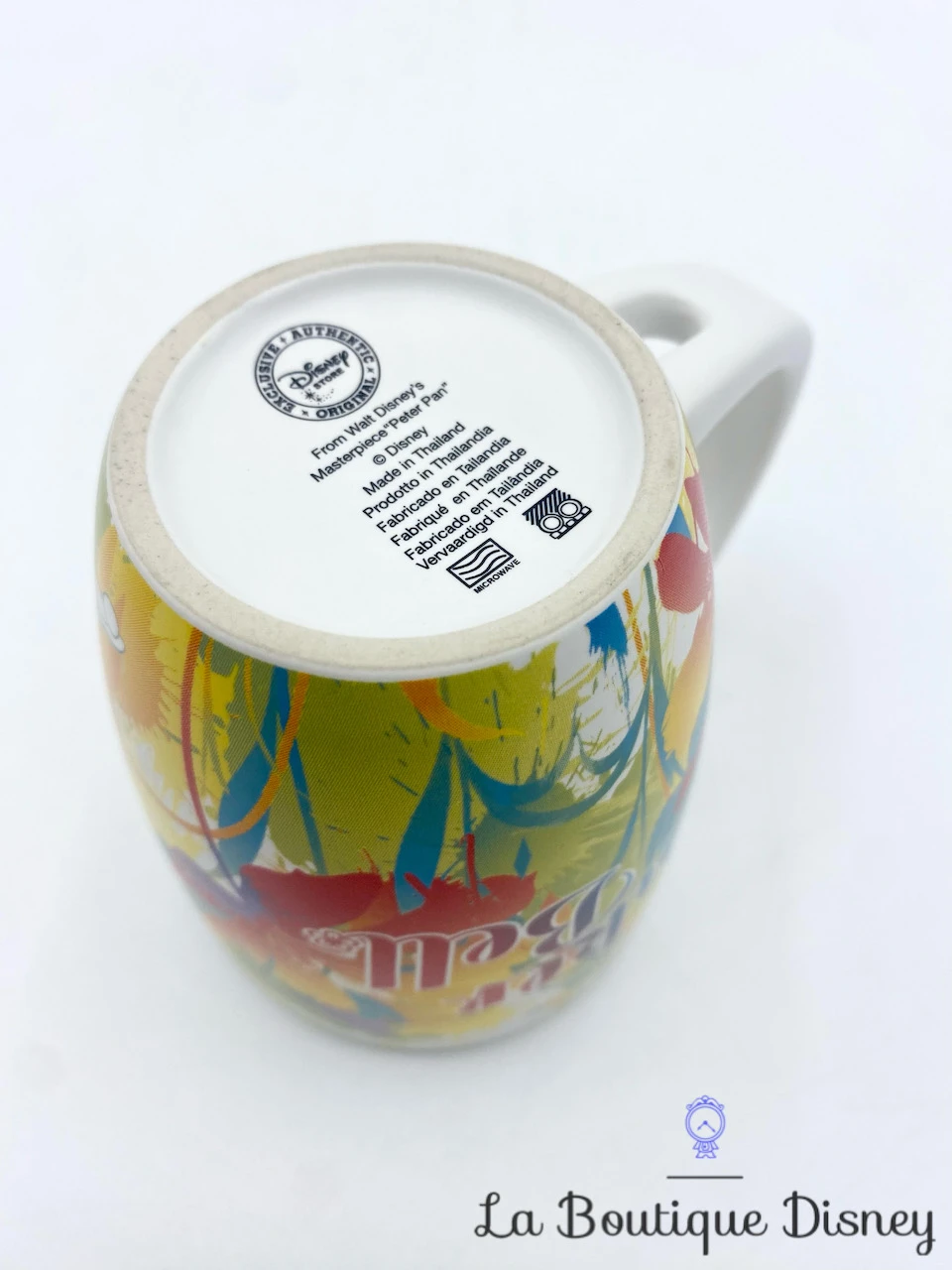 Tasse Fée Clochette TinkerBell Disney Store Mug Peter Pan Fleurs Multicolores – Image 6