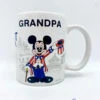 Tasse Mickey Mouse Grandpa Epcot Center Mug Walt Disney World Drapeaux World Showcase
