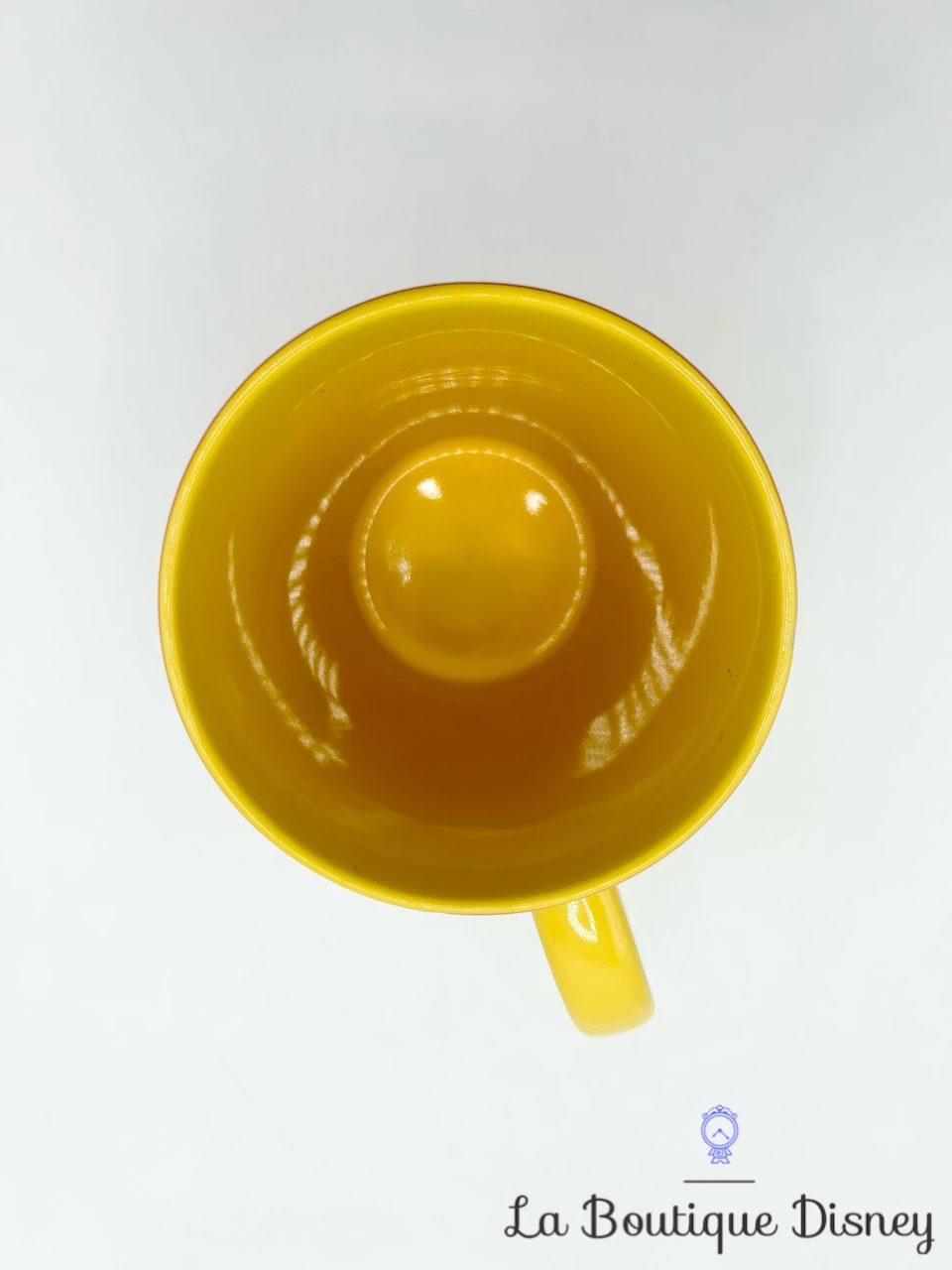 Tasse Minnie Mouse Rétro Vintage Disney Store 2016 Mug Rose Jaune – Image 5