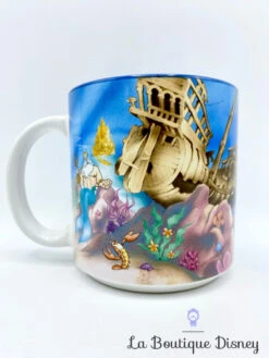Tasse Scène La Petite Sirène Walt Disney Theme Parks Japan The Little Mermaid Mug Scène Film Ariel Polochon Ursula Sébastien Triton