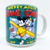 Tasse Scène Mickey Mouse In Plane Crazy Walt Disney Company Japan Mug Avion Vintage