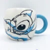 Tasse Stitch Disney Store Mug Lilo Et Stitch Bleu Blanc Rond Peinture Dessin