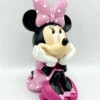 Tirelire Minnie Mouse Disney Résine Rose 19 Cm