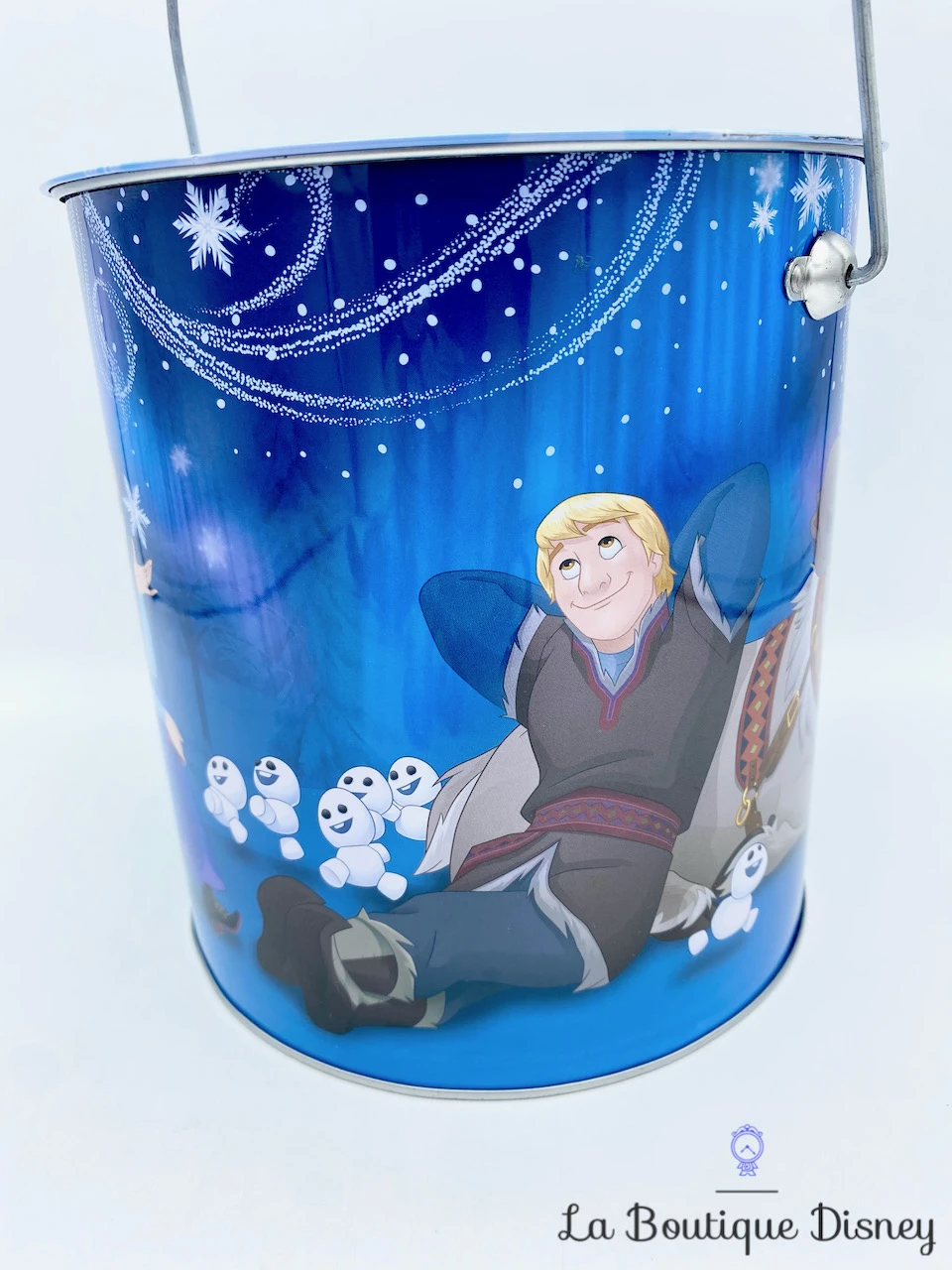 Tirelire La Reine Des Neiges Disney Frozen Boite Métal Seau Bleu – Image 4