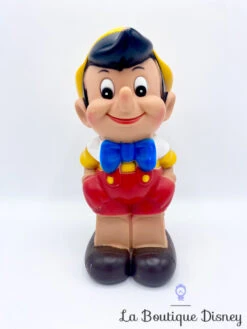 Tirelire Pinocchio Disney Marca Vintage Plastique 23 Cm