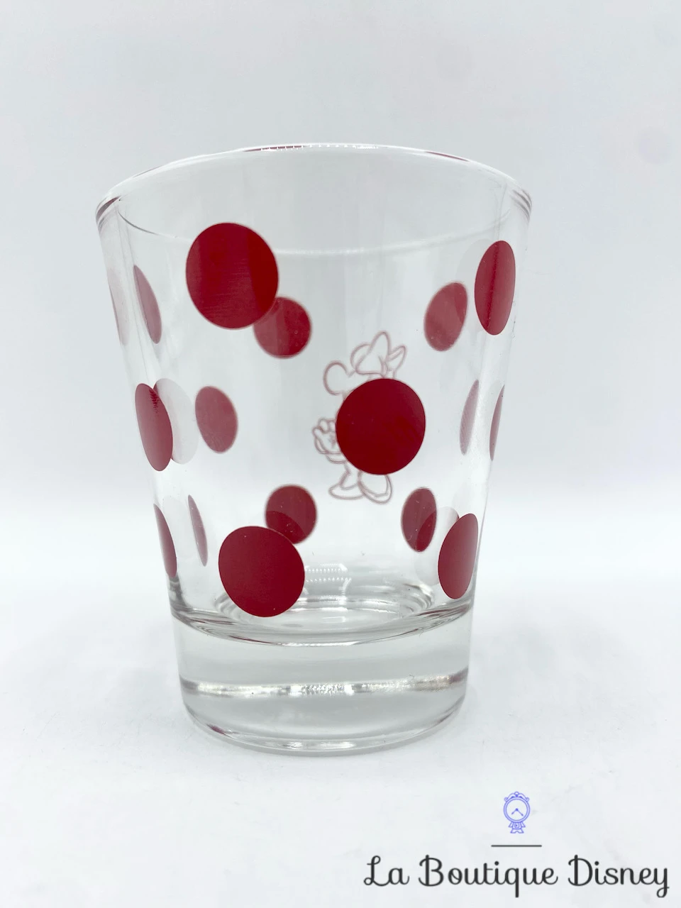 Verre Shooter Minnie Mouse Pois Disney Verre à Digestif Shot Rouge – Image 3